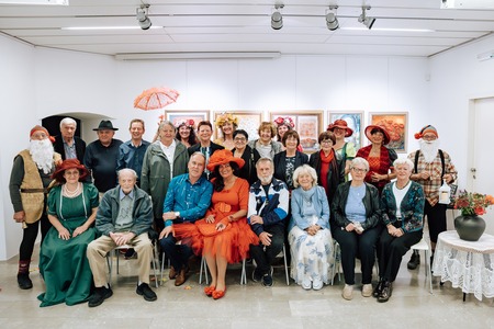 Sprehod skozi čas – Likovna razstava DU Ravne (19)